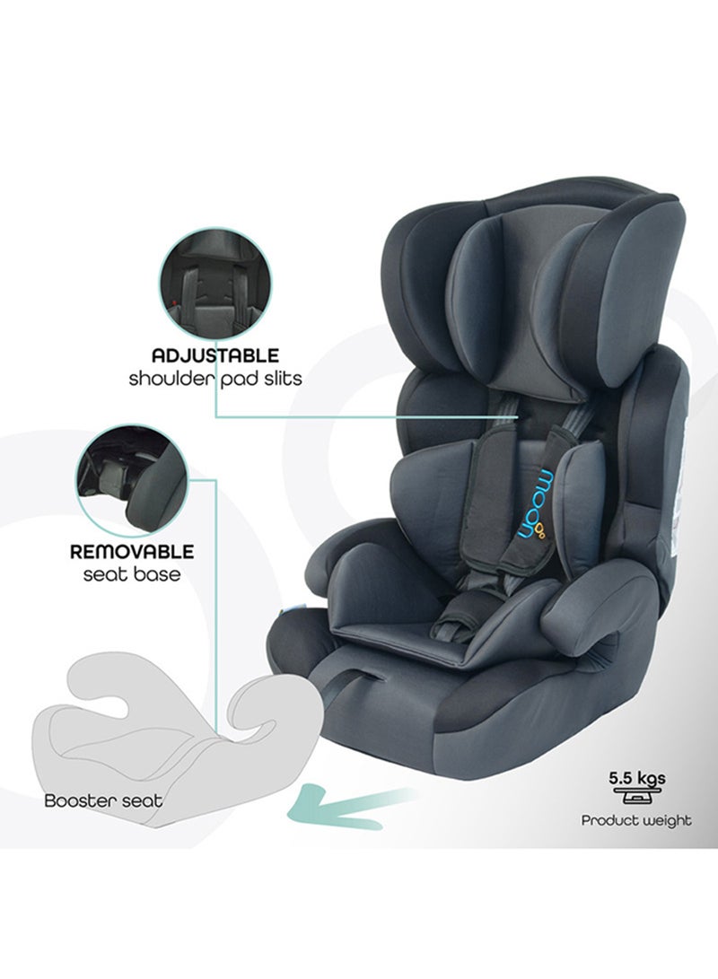 Moon Tolo - Car seat (Group 1,2,3)-Black - Image 4