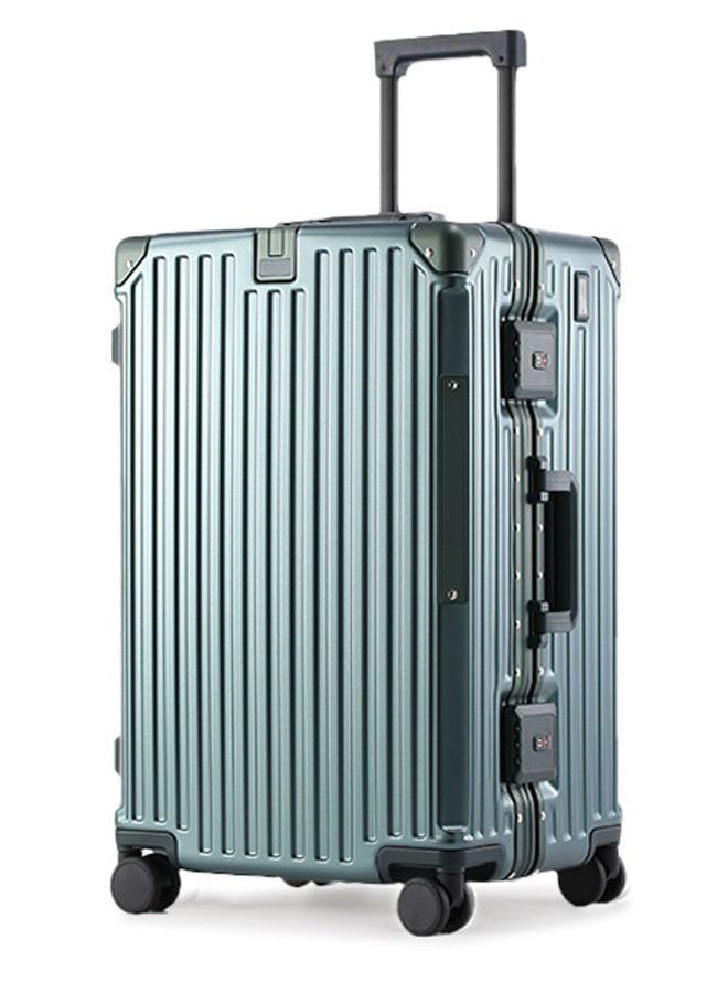 NKX Premium Expandable Aluminum Frame ABS and PC Suitcase with USB Charging Port and C Type 32 Inch - Image 1