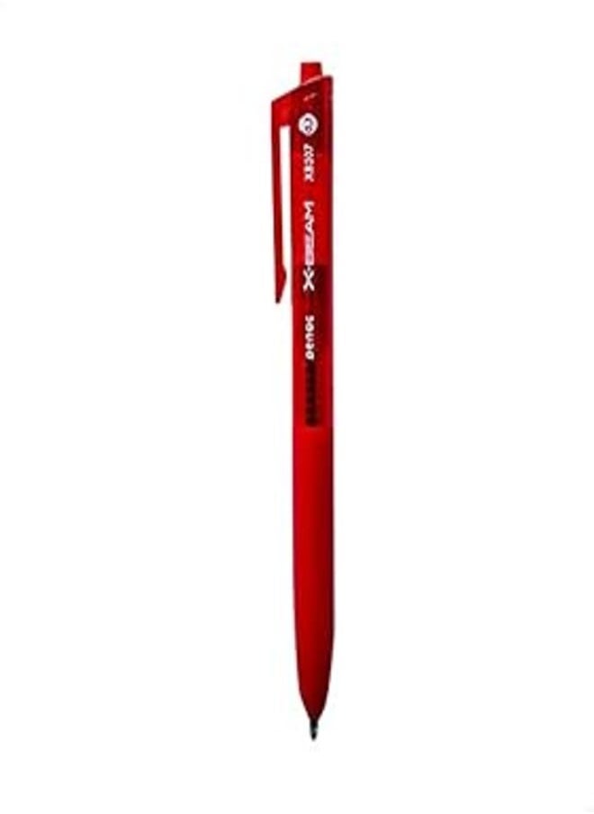 Penac - Penac bp0107-rd-02 x-beam ballpoint pen, 0.7 mm - red - Image 1
