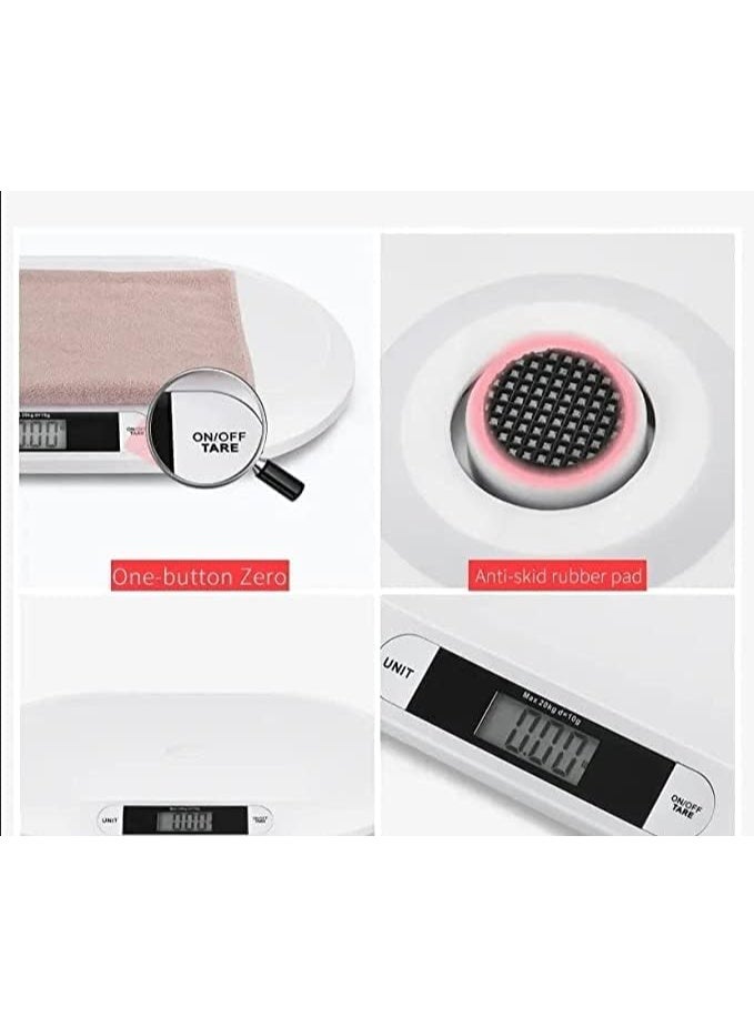 ميزان أطفال رقمي عالي الدقة (حتى 20 كجم) - لمتابعة نمو طفلك بدقة وسهولة - Image 2