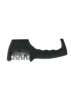 Amefa 3 in 1 Knife Sharpener Black and Silver 5.08 x 26.924 x 8.128 cm RACC99UX76909  - Image 1
