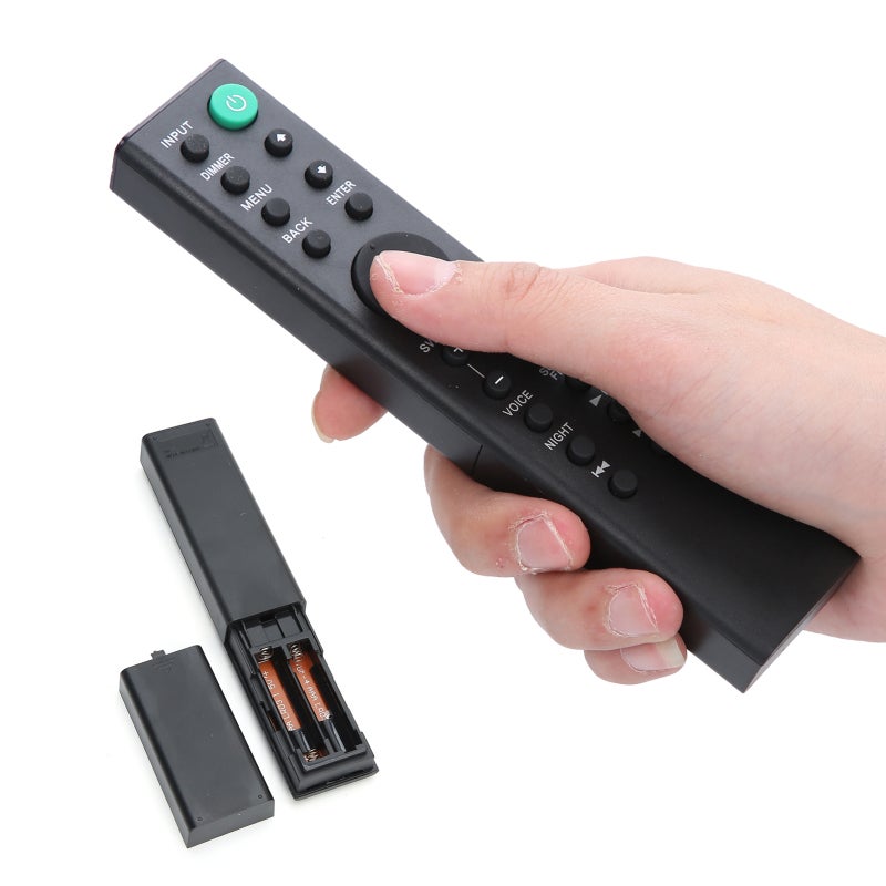 Remote Control Replacement: 2 AAA Battery Powered - High-Quality ABS Wear-Resistant Long-Distance 10m/33ft Remote Control for Sony Soundbar Models HTRT3, HTCT390, SACT390, SAWCT390, RMTAH200U - Image 2