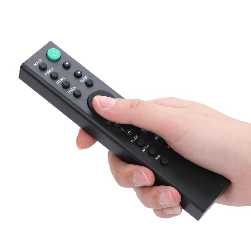 Remote Control Replacement: 2 AAA Battery Powered - High-Quality ABS Wear-Resistant Long-Distance 10m/33ft Remote Control for Sony Soundbar Models HTRT3, HTCT390, SACT390, SAWCT390, RMTAH200U - Image 5