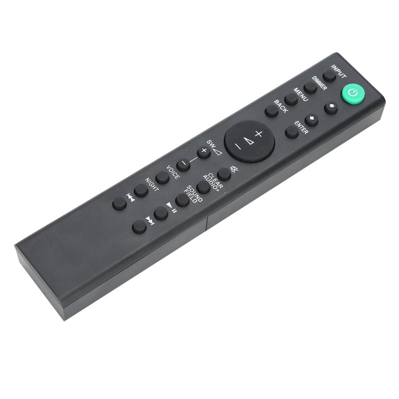 Remote Control Replacement: 2 AAA Battery Powered - High-Quality ABS Wear-Resistant Long-Distance 10m/33ft Remote Control for Sony Soundbar Models HTRT3, HTCT390, SACT390, SAWCT390, RMTAH200U - Image 3