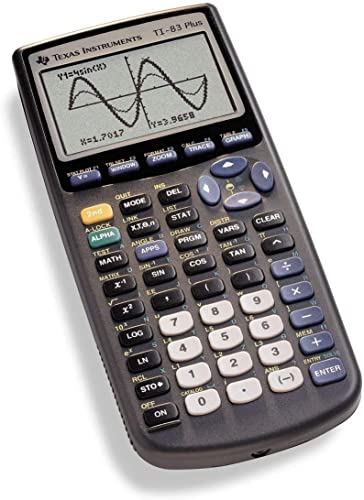 TEXAS INSTRUMENTS TI 83 Plus Graphing Calculator with Guerrilla Military Grade Screen Protector Set Certified Reconditioned New Model - Image 3