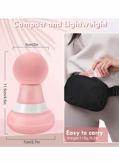 SYOSI Mini Portable Electric Full Body Massager, Handheld Back Massager, USB Rechargeable, 6 Vibration Modes  - Image 5