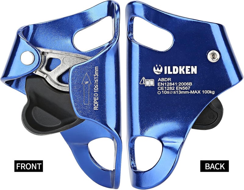 WILDKEN Rock Climbing Chest Ascender Climbing Mountaineering Tree Arborist Climbing Rappelling Equip for 10-13mm Rope - Image 3