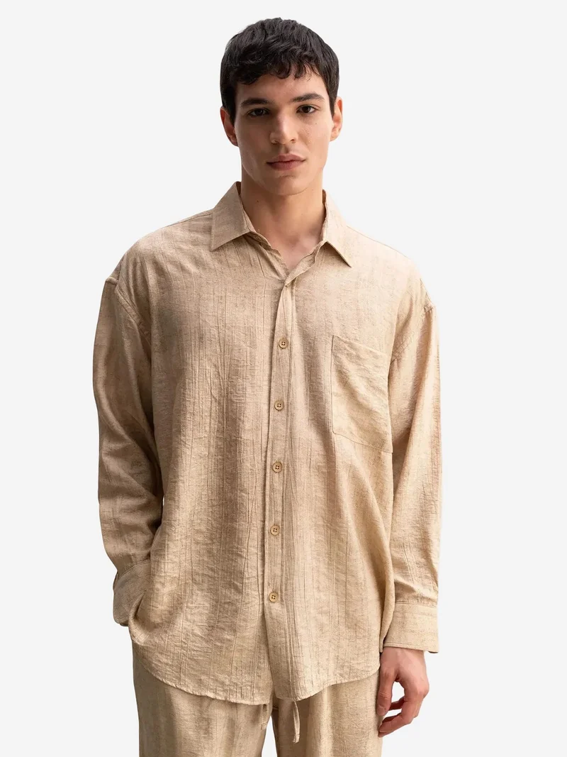 Giesto GIESTO Men’s Relaxed Fit Long Sleeve Shirt