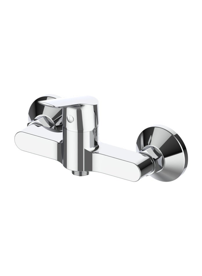 MODI Wall Mounted Shower Mixer Faucet with Hot & Cold Water Control | Chrome Finish | Corrosion Resistant | Anti-Scald Protection | Easy Installation | Drip-Free Design - Image 2