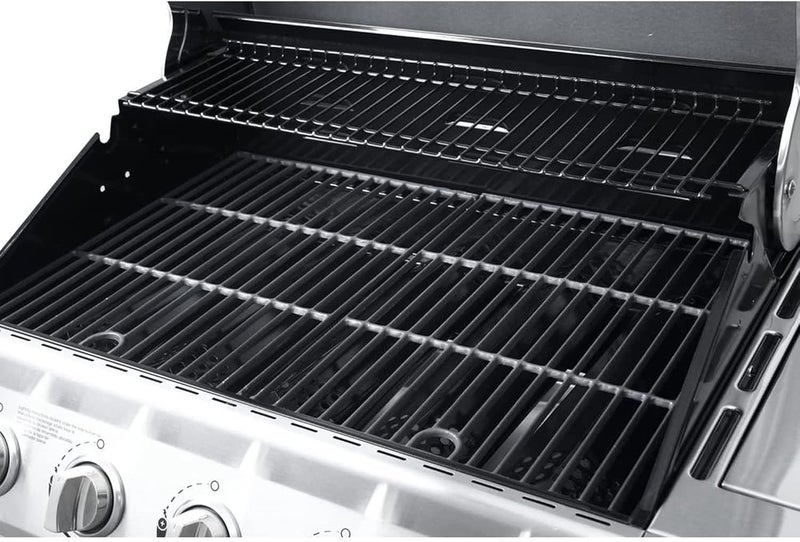 شبكات الشواء لمدافأة Nexgrill (متوفرة في متاجر Home Depot): رقم المنتجات: 720-0830H، 720-0783E، 720-0670C، 1010037؛ قطع استبدال لمدافأة Nexgrill رقم المنتجات: 720-0888، 720-0888N؛ تناسب أيضًا مدافأة Charbroil ذات المدفأة الواحدة أو الثلاث، رقم المنتجات: 463241113، 463446015، G455-0008-W1، 720-0670D. - Image 5