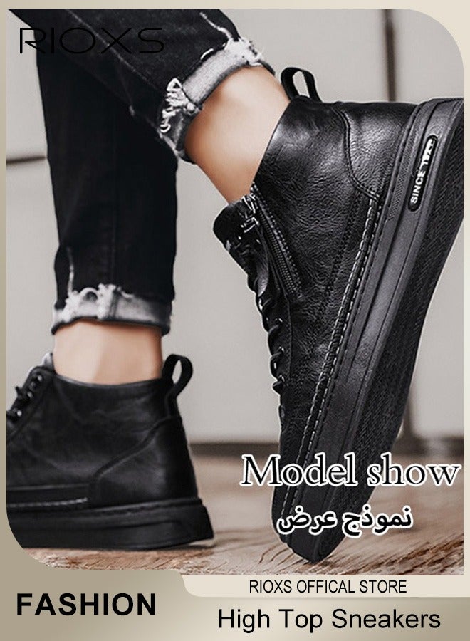 ريوكس الأحذية الترفيهي، والأحذية الرياضية العالية الجودة، والأحذية ذات الأربطة الخفيفة، والأحذية الرياضية الأنيقة التي يرتديها الرجال، والمكاتب، والاجتماعات العائلية، وأحذية المشي اليومية للسفر في العطلات، ومعطف الجينز - Image 2