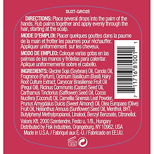 Difeel Ultra Hair Growth Oil Infused with Basil and Castor Oil 2.5 ounce (2-PACK) - Image 5