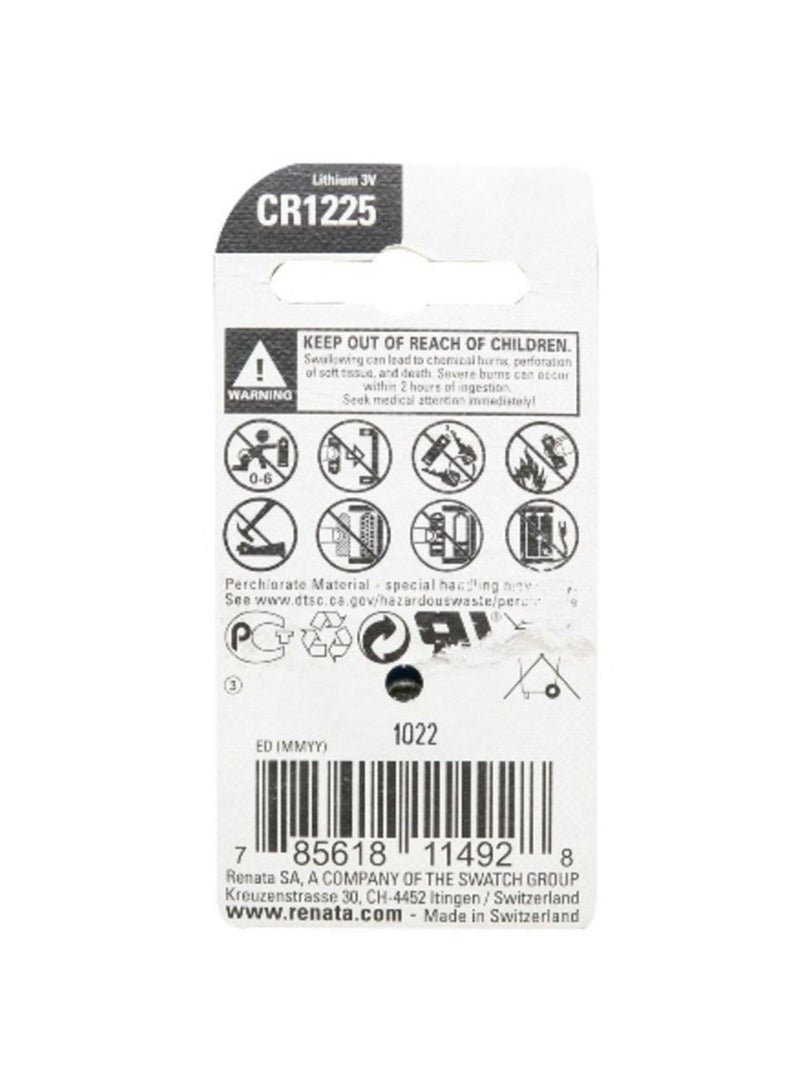 Renata بطارية ريناتا CR1225 - Image 3