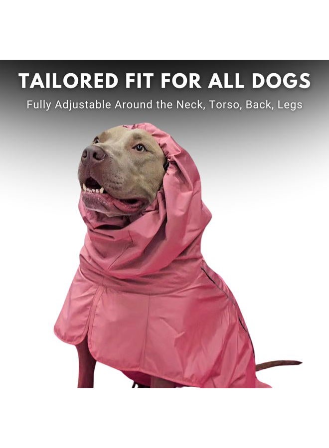 Spark Paws Dog Raincoat, Waterproof Proof Jacket - Image 5