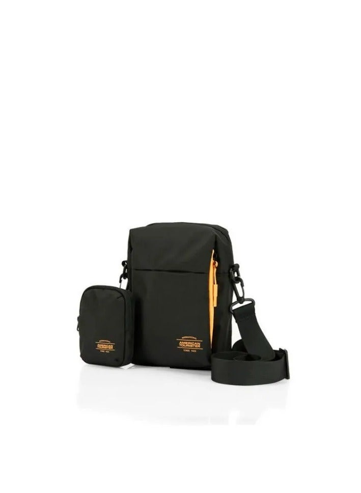 AMERICAN TOURISTER Orbit Crossbody Bag As Rigel - Black - 1 Years Global Warranty - Image 1