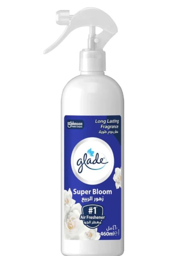 جليد super bloom Air Freshener, Eliminates Unwanted Odour On both Air & Fabric, 460ml