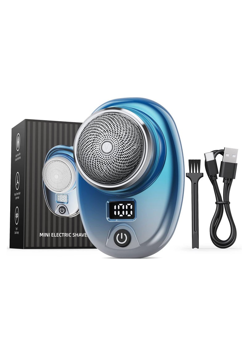 إيفرين ماكينة حلاقة كهربائية صغيرة للرجال ، ماكينة حلاقة كهربائية مطورة جديدة ، ماكينة حلاقة مضادة للماء قابلة لإعادة الشحن USB بحجم الجيب - Image 1
