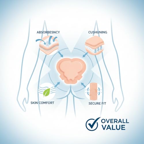 Exhale Allevyn Sacrum Classic 17cm x 17cm (Pack of 4), Advanced Hydrocellular Foam Dressing for Bed Sores, Wound Healing & Pressure Ulcer Protection - Image 3