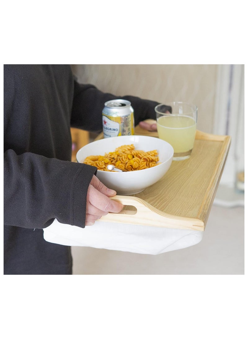 زاب صينية حضن خشبية نقية - Image 3