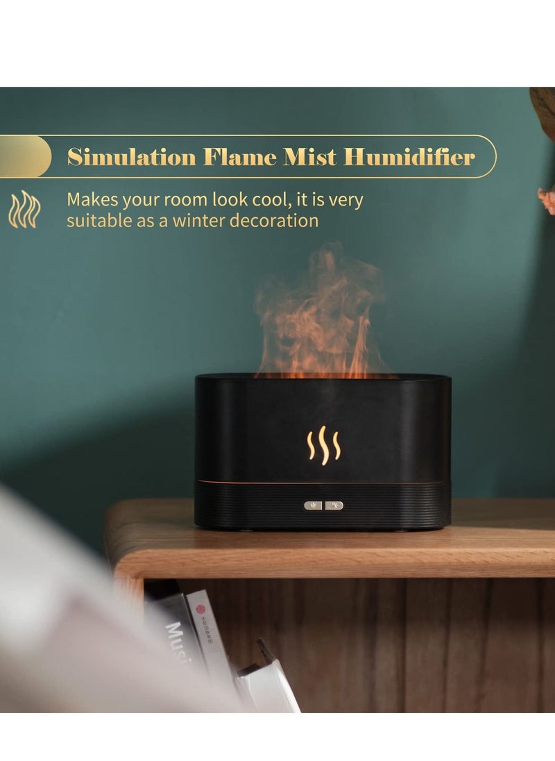 XiuWoo - Simulation Flame Air Humidifier with Essential Oil Diffuser - Image 1