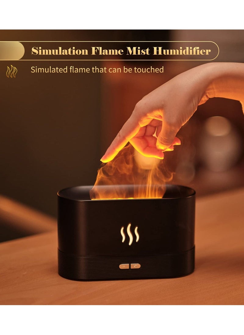 XiuWoo - Simulation Flame Air Humidifier with Essential Oil Diffuser - Image 1