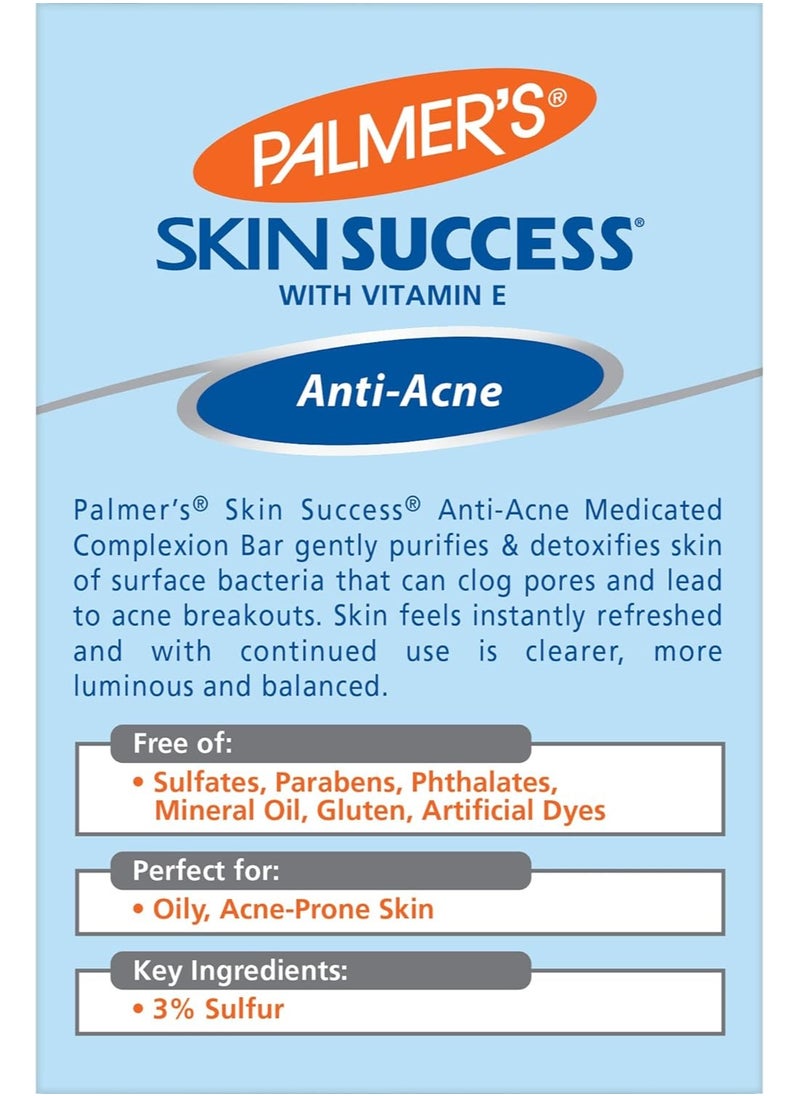 PALMER'S - Skin Success Anti-Acne Medicated Complexion Bar 100 g - Image 1