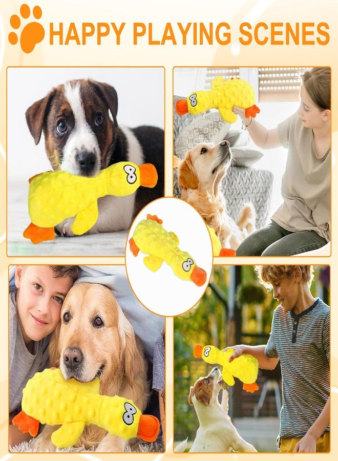 Vingtank Calming Duck Toy for Dogs, 2025 New Yellow Duck Dog Toy, Quacking Ducks Toy for Dog Durable Emotional Support Plush Toys for Indoor Dogs - Image 5