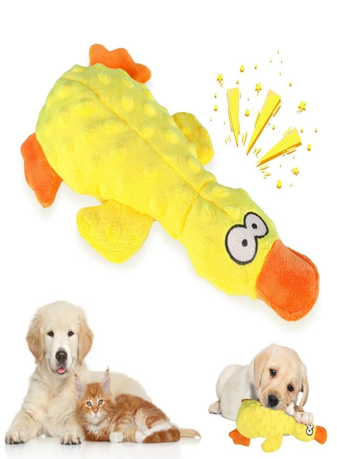 Vingtank Calming Duck Toy for Dogs, 2025 New Yellow Duck Dog Toy, Quacking Ducks Toy for Dog Durable Emotional Support Plush Toys for Indoor Dogs - Image 1