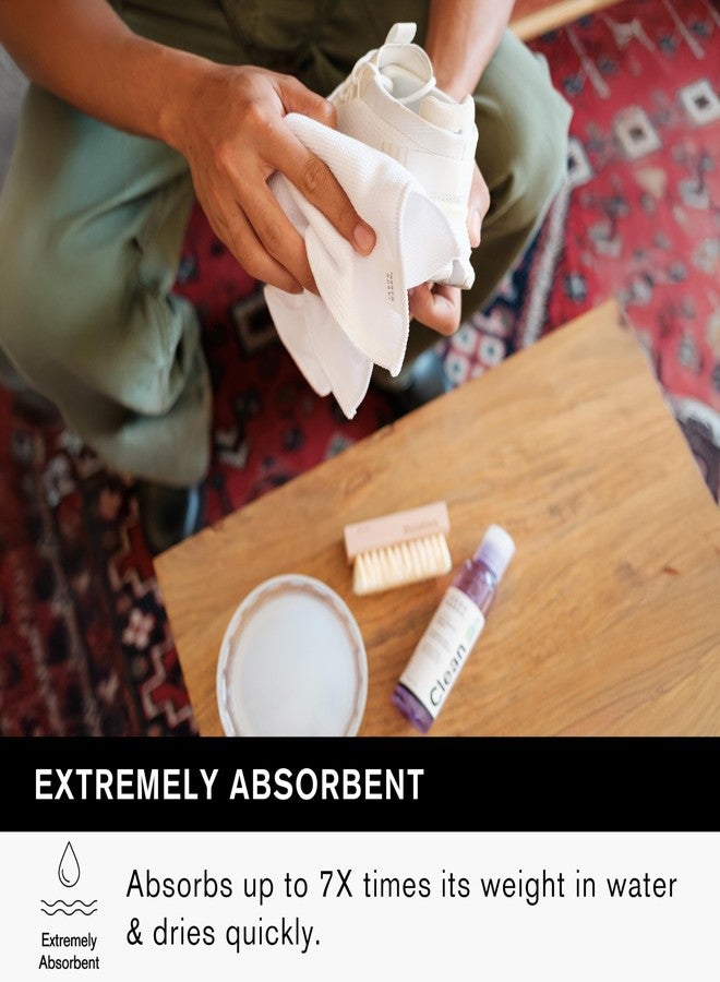 Jason Markk Microfiber Towel, 3 Pack, Shoe & Hat Cleaner Tool, Durable, Quick-Drying & Absorbent, Machine Washable, 12 x 12 Inches - Image 2