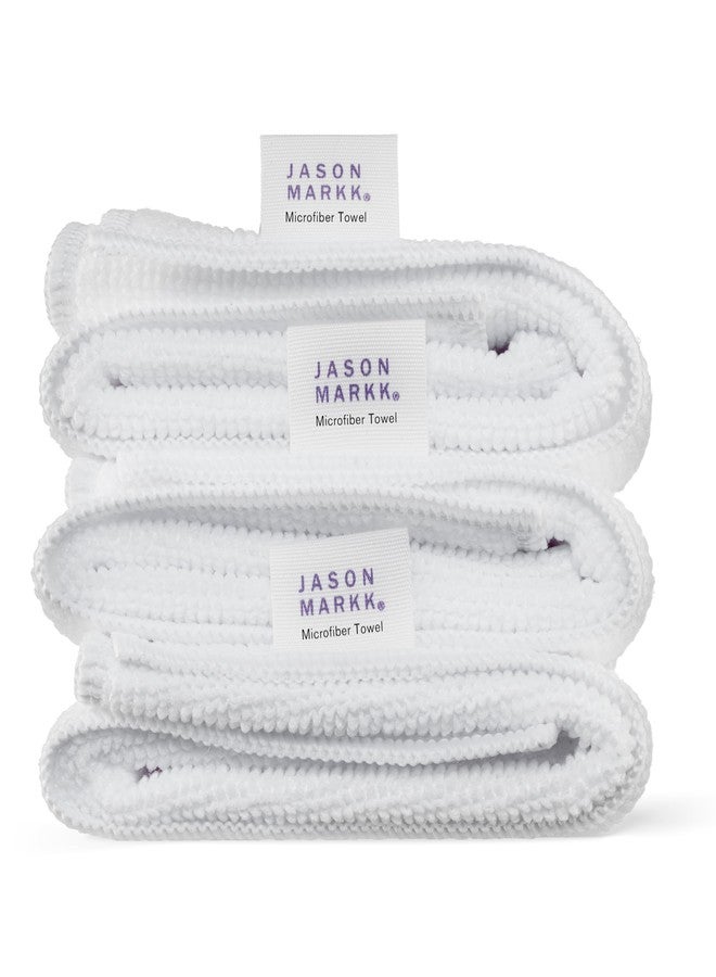 Jason Markk Microfiber Towel, 3 Pack, Shoe & Hat Cleaner Tool, Durable, Quick-Drying & Absorbent, Machine Washable, 12 x 12 Inches - Image 1