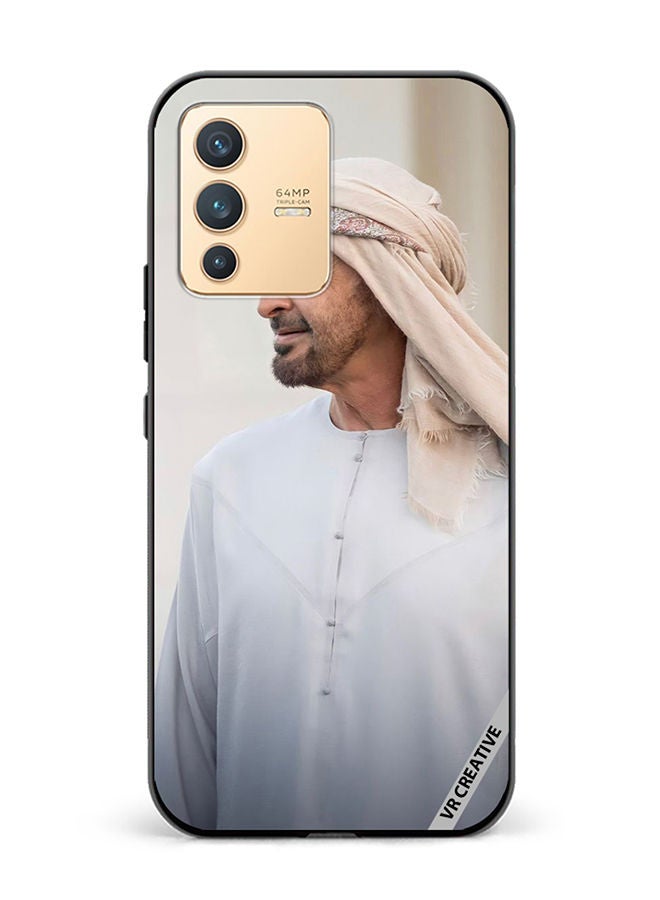 VR CREATIVE Protective Case Cover For Vivo V23 5G Sheikh Mohamed Bin Zayed Al Nahyan Design Multicolour - Image 1