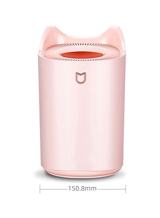 NIBEMINENT Dual Spray Nozzle Aroma Humidifier 4W Pink - Image 2