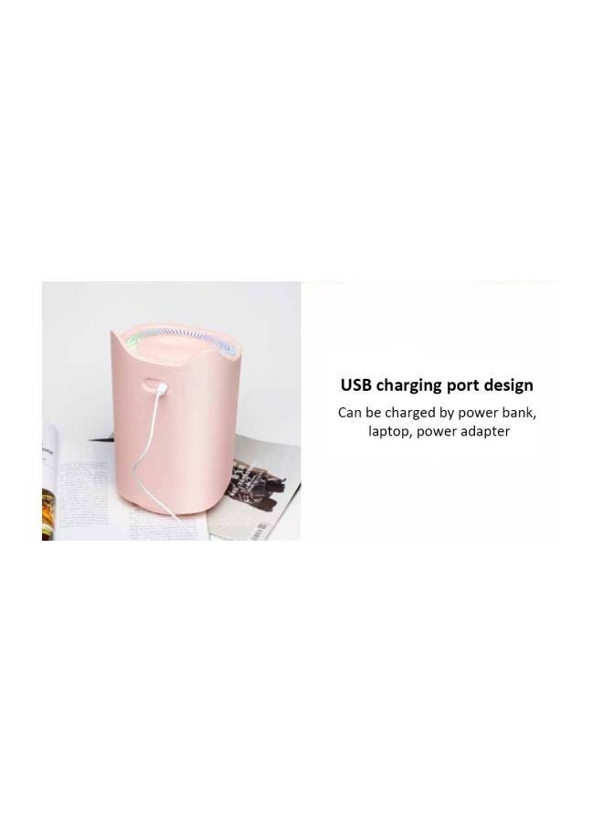 NIBEMINENT Dual Spray Nozzle Aroma Humidifier 4W Pink - Image 3
