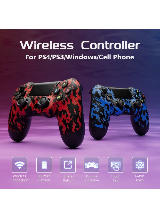 Controller for PS4, Wireless Controller Compatible with PlayStation4/3/PS3/PS4/Android/PC - Image 5