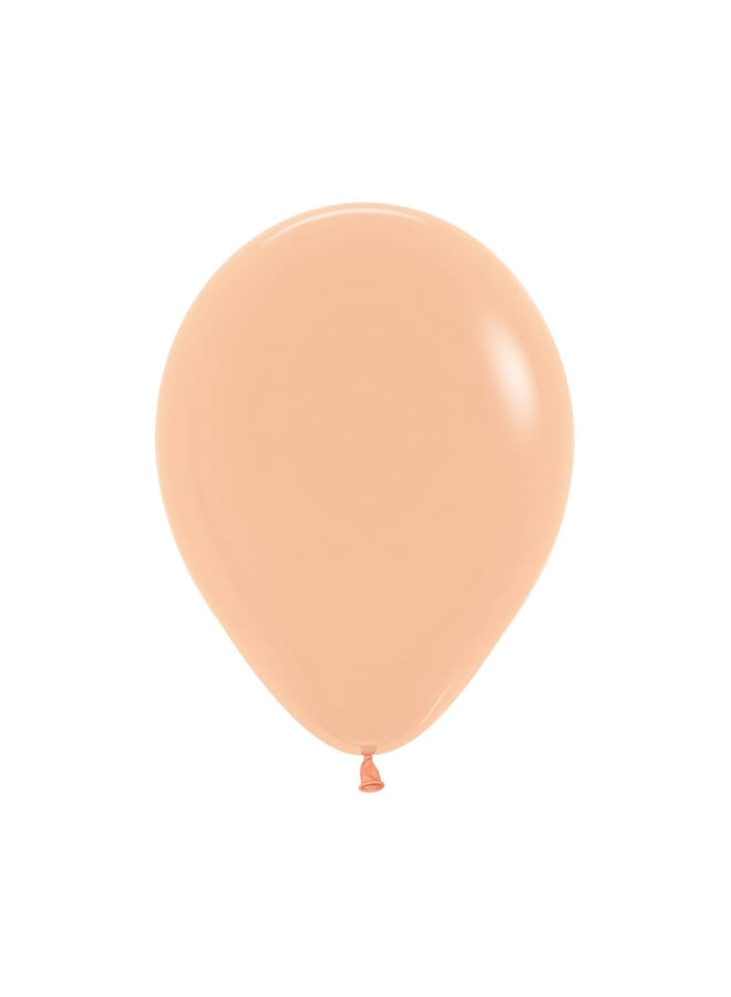 Party Time Peach 50 Piece Round Latex Balloons - Image 2