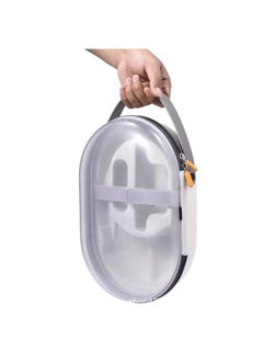 Generic Suitable For Apple Vision Pro Cosmetics Bag Handbag PU Satchel Satchel EVA+PC Anti-fall Cosmetics Bag-Model:Vision ProVR4 Transparent Box  - Image 5