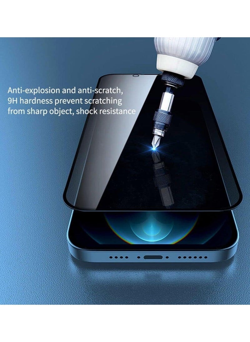 SHOPI iPhone 14 Pro Max Privacy Screen Protector, Premium iPhone Tempered Glass Protector 30° Privacy Protection, Anti-Scratch, Bubble Free, 9H Hardness, Scratch Resistant - iPhone Protectors - Image 3