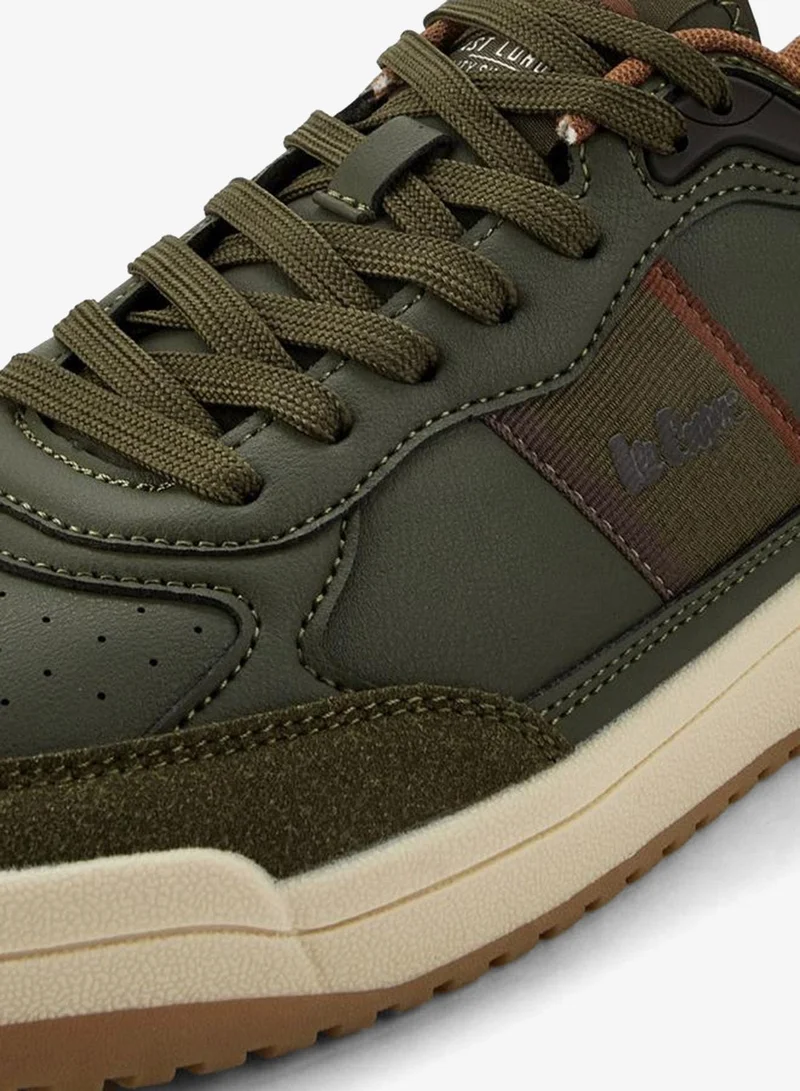 Lee Cooper OLIVE Men Lace-Up Ankle Sneakers for Men | Best Price UAE