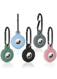 5-piece Set For Apple Airtag Anti-lost Device Tracker Locator TPU Protective Case Airtag Case-Color:Set Of 5 Pieces-Applicable Model:For Apple AirTag