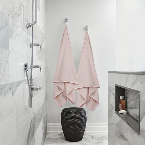 Fezora® Microfiber Contler Towels for Bath | Towels for Bath Large Size Bath Towel - Soft & Absorbent | 320 GSM | 1 Piece Bath Towel for Men/Women | 70 cms x 140 cms (Cream) - Image 3