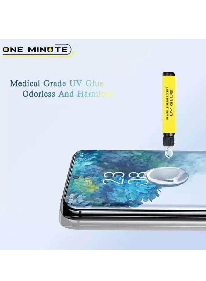 For Infinix Hot 50 Pro Plus One minute UV Light Adhesive Tempered Glass Screen Protector - Image 3