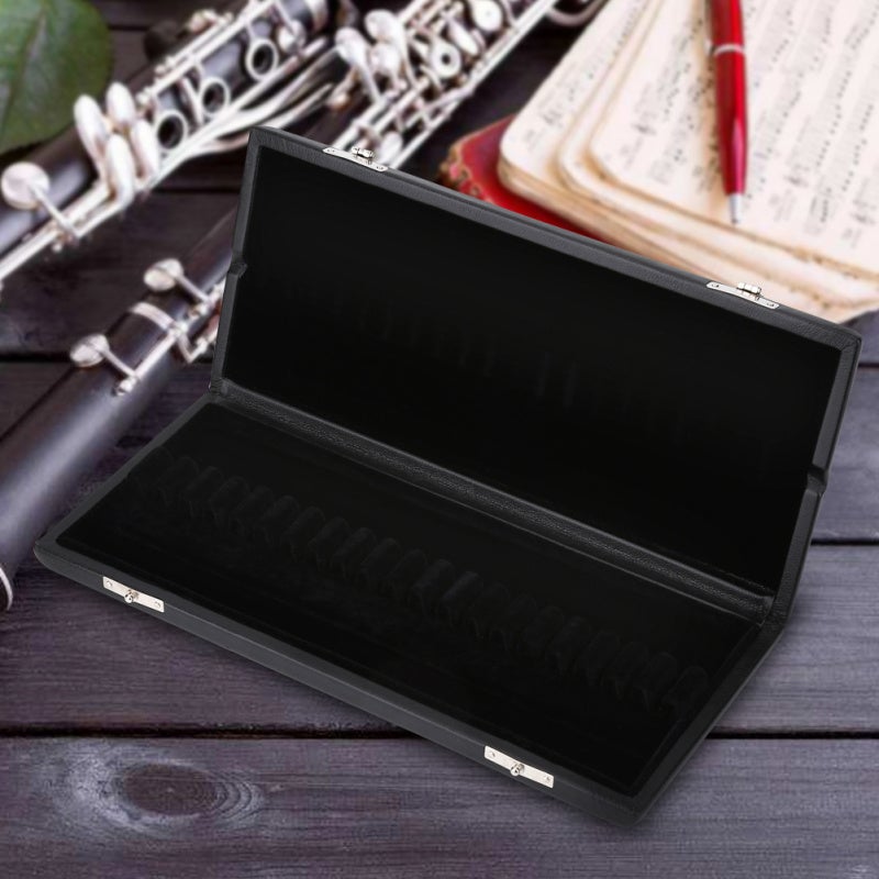 Oboe Reed Case High Quality Wooden Reed Storage Box - Solid Durable Wood With Soft Fabric Slot For Safe Reed Protection - Compact Breathable Reed Holder For Musicians - Image 5