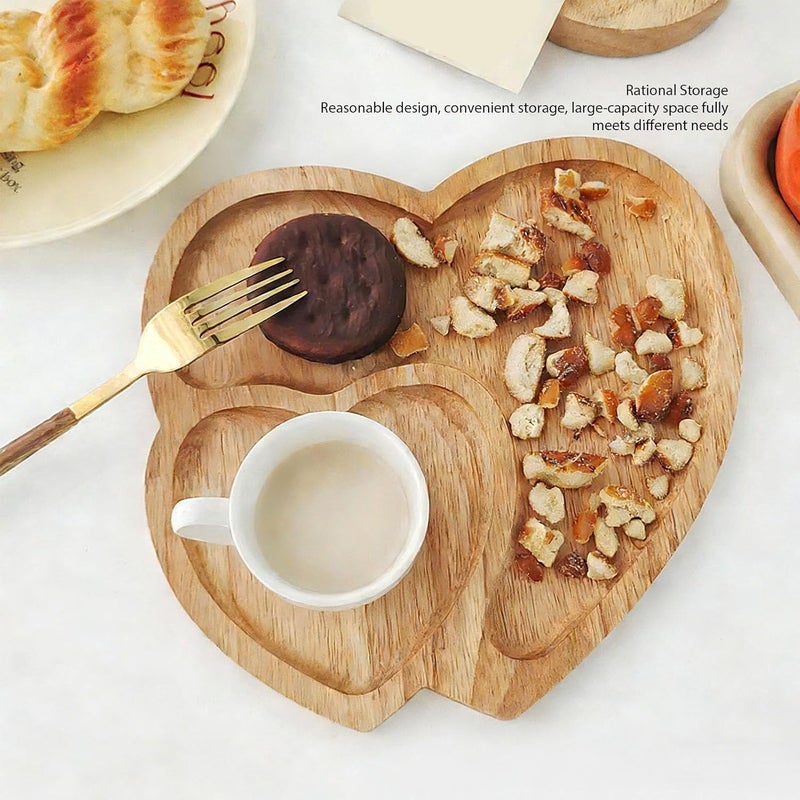 Naroote Cheese Serving Tray, Hand Polished, Premium Wood, Raised Edges, Natural Wood, Charcuterie Board, Snacks, Perfect Presentation, Kitchen, Easy to, Mild soap and Water (Light Brown) - Image 4