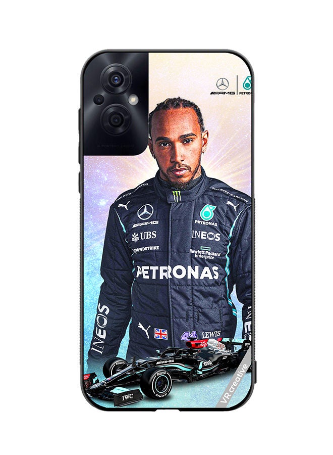 VR CREATIVE Protective Case Cover For Oppo Reno8 Z Lewis Design Multicolour - Image 1