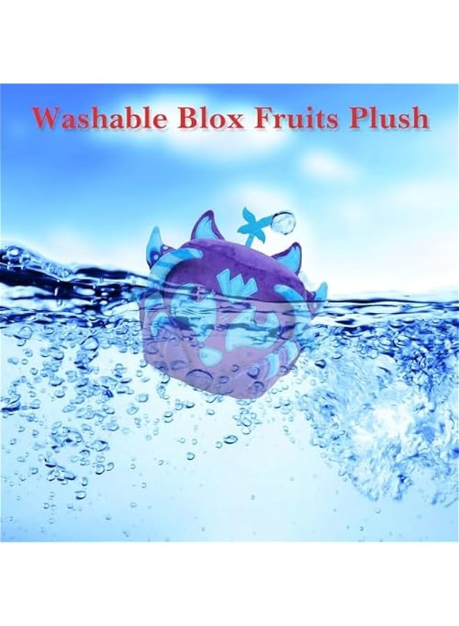 DURKU لعبة وسادة قطيفة على شكل فواكه من B-lox - دمية محشوة ناعمة قابلة للعناق للأطفال - هدية مثالية لعيد الحب - Image 3