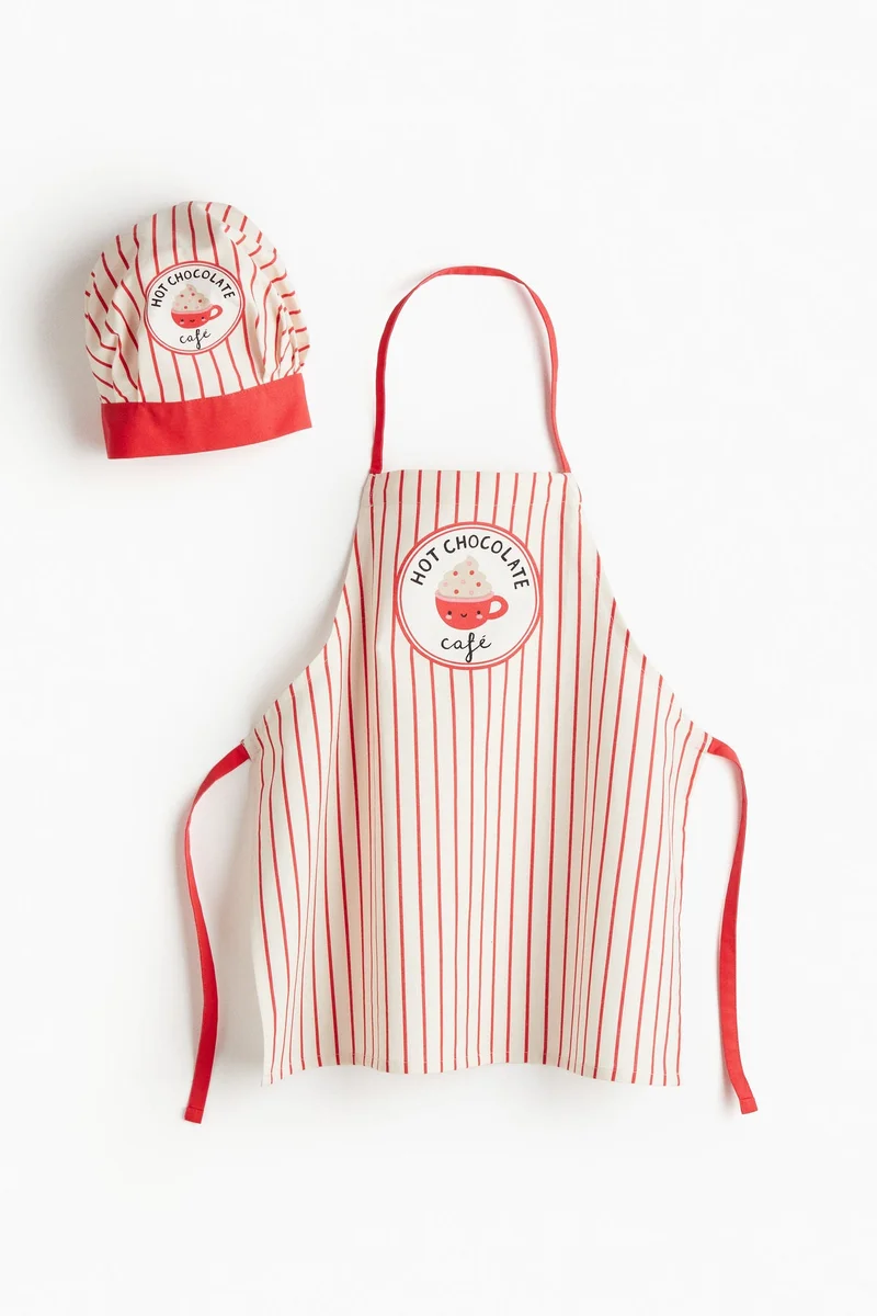 H&M Children’s apron and chef’s hat