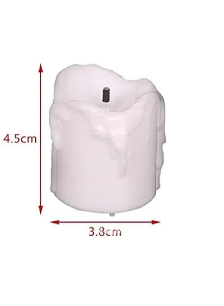 24 Pieces - LED Tea Light Candles | Flameless & Smokeless - Image 3