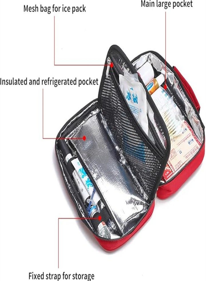 Refrigerated medicine box/portable thermal insulation first aid kit/small portable emergency kit/family standby/travel - Image 3