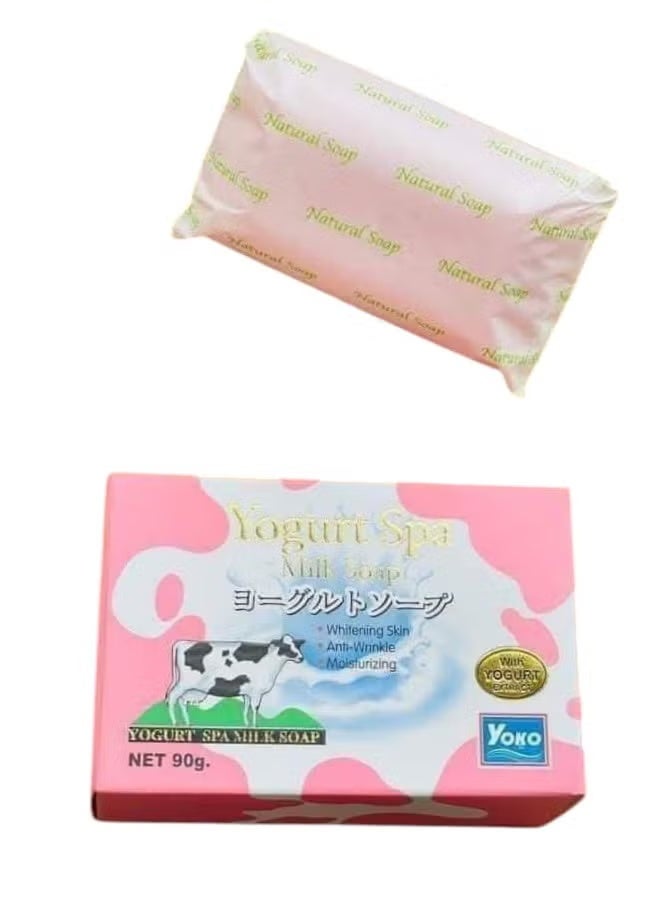 يوكو سبا بالحليب لتفتيح البشرة 90 جم - Image 2