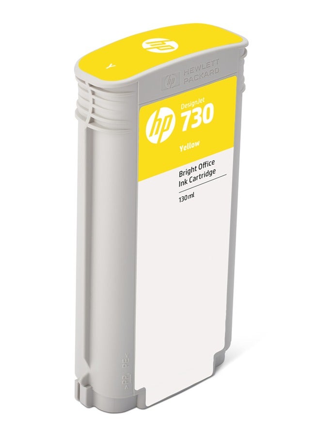 HP خراطيش حبر HP 730 الأصلية، صفراء، P2V64A، متوافقة مع طابعات Designjet T1700، جودة طباعة احترافية، سريعة الجفاف - Image 2